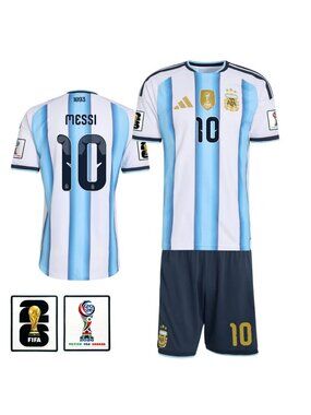 Lionel Messi 2026 World Cup Soccer Jersey Suit Set